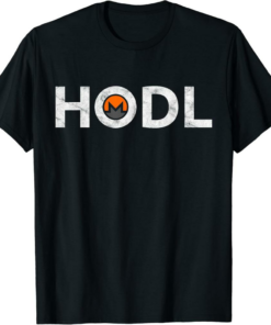 Monero T-Shirt HODL XMR Hold