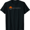 Monero T-Shirt Logo And Text Vintage Distressed Style
