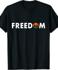 Monero T-Shirt Privacy Coin Freedom Blockchain Technology