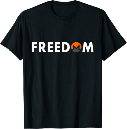 Monero T-Shirt Privacy Coin Freedom Blockchain Technology