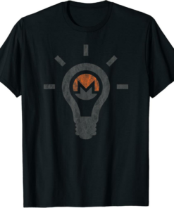 Monero T-Shirt Vintage Coin Logo