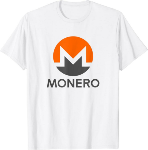 Monero T-Shirt XMR Coin Cryptocurrency 3 0 Technology