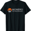 Monero T-Shirt XMR The Freedom Money Monero