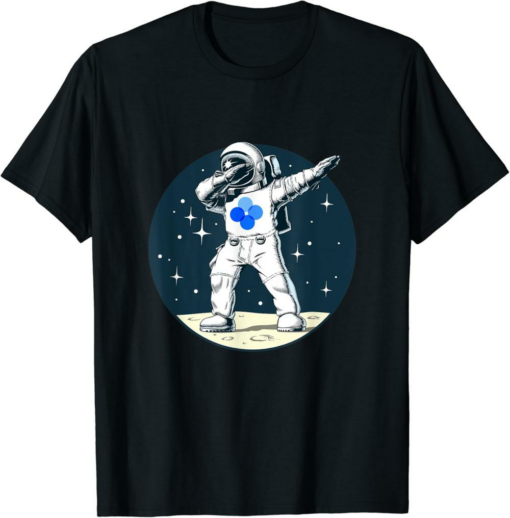 OKB T-Shirt Cryptocurrency Talk Funny Dabbing Space Man