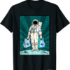 OKB T-Shirt Cryptocurrency Talk To The Moon HODL Space Man