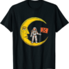 OKB T-Shirt Logo Crypto Flag On Moon To Hodl Bull Market