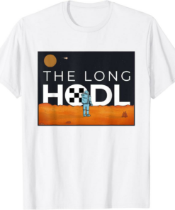 OKB T-Shirt The Long Hodl To The Moon Crypto Item Bear
