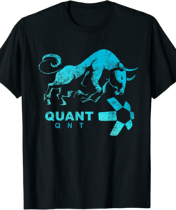 Quant T-Shirt Crypto BULLRUN QNT Token Blockchain Rich
