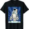Quant T-Shirt Cryptocurrency Talk To The Moon HODL Space Man