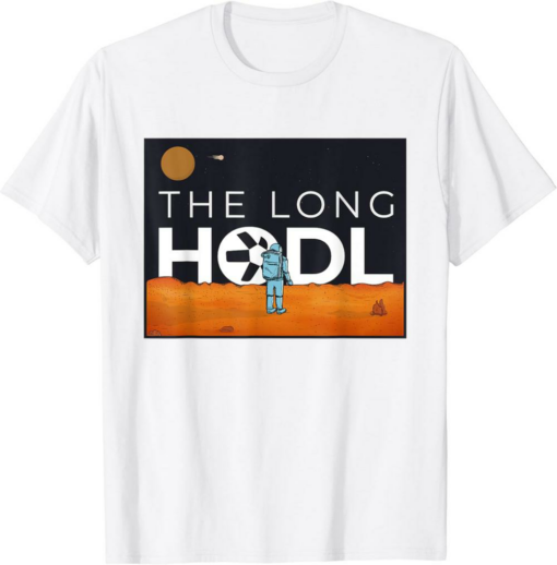 Quant T-Shirt The Long Hodl To The Moon Crypto Bear Market