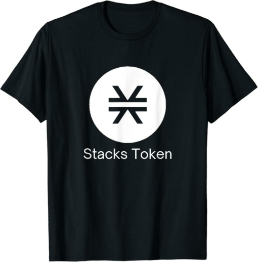 Stacks T-Shirt Coin Cryptocurrency STX crypto