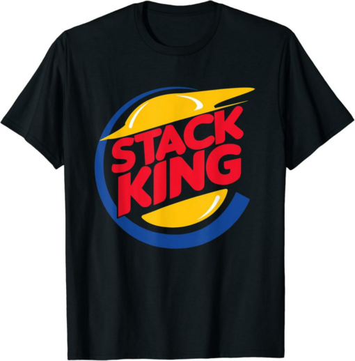 Stacks T-Shirt King Funny Clever Crypto Currency Meme