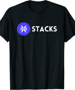 Stacks T-Shirt STX Bitcoin Kaspa Solana Cardano XRP Crypto
