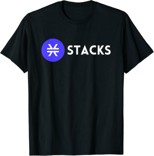 Stacks T-Shirt STX Bitcoin Kaspa Solana Cardano XRP Crypto