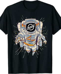 Stellar T-Shirt Crypto Astronaut to Moon
