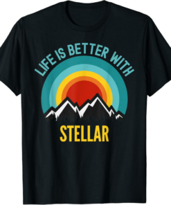 Stellar T-Shirt Crypto Life Is Better With Stellar