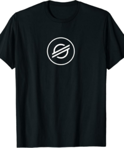 Stellar T-Shirt Crypto XLM Dark