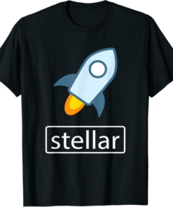 Stellar T-Shirt Crypto XLM Lumens Cryptocurrency Blockchain