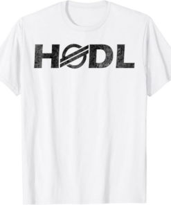 Stellar T-Shirt HODL To The Moon Symbol XLM