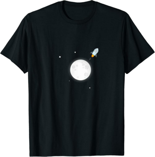 Stellar T-Shirt Lumens XLM beyond The Moon