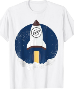 Stellar T-Shirt To The Moon Cryptocurrency Hold XLM
