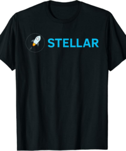 Stellar T-Shirt XLM Lumens Logo Cryptocurrency