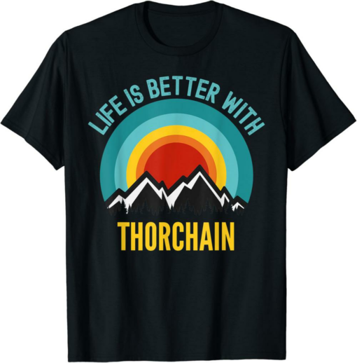 THORChain T-Shirt Crypto Life Is Better With Thorchain