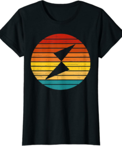 THORChain T-Shirt Crypto Vintage Retro Sunset Design 60s 70s