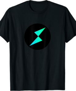 THORChain T-Shirt RUNE Cryptocurrency Crypto Trader Black