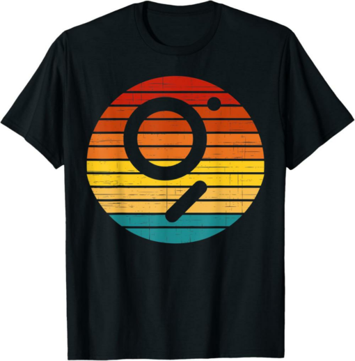 The Graph T-Shirt Crypto Vintage Retro Sunset Design 60s 70s