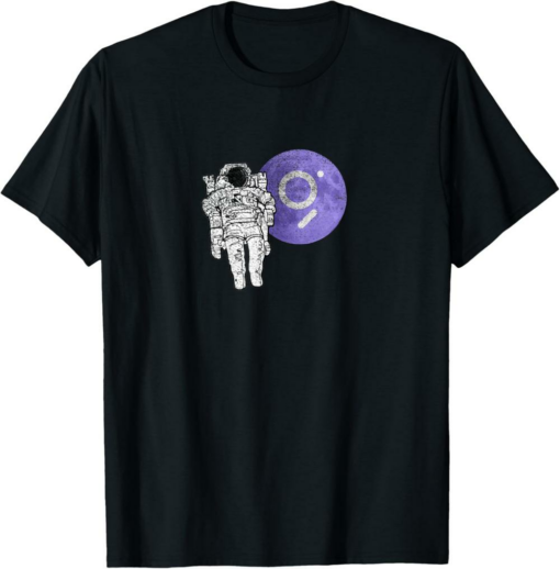 The Graph T-Shirt GRT Crypto Astronaut Moon