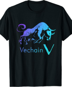 VeChain T-Shirt Crypto BULLRUN HODL VET Token Blockchain