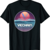 VeChain T-Shirt Cryptocurrency Digital Galaxy Sunset Crypto