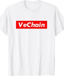 VeChain T-Shirt Cryptocurrency For Men For Women Red