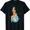 VeChain T-Shirt Cryptocurrency Pin-up Girl Hodling VET