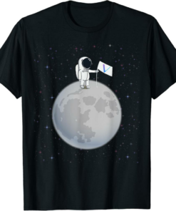 VeChain T-Shirt Official Logo To The Moon For Men Women HODL
