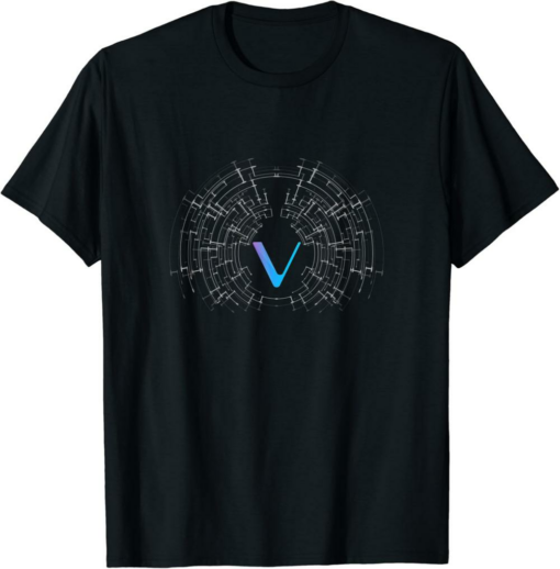 VeChain T-Shirt VEN Logo Cryptocurrency Tech