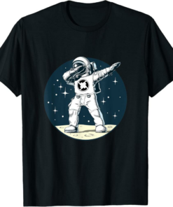 0x T-Shirt Fun ZRX Dabbing Space Man