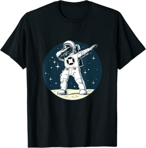 0x T-Shirt Fun ZRX Dabbing Space Man