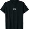 0x T-Shirt Logo Icon Cryptocurrency apparel Crypto TRX