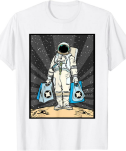 0x T-Shirt ZRX To The Moon Ox Space Man