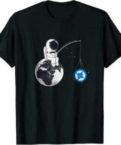 0x T-Shirt ZRX To The Moon Space Man