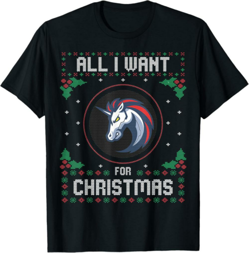 1inch T-Shirt Christmas Crypto Sweater All I Want For Xmas