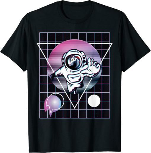 1inch T-Shirt Crypto Astronaut Outer Space