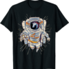 1inch T-Shirt Crypto Network Astronaut to Moon