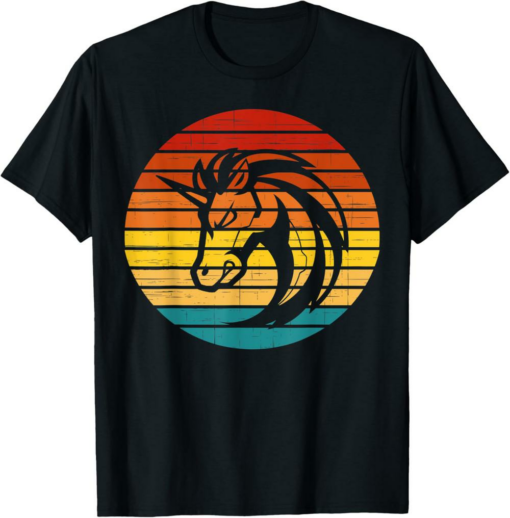 1inch T-Shirt Crypto Vintage Retro Sunset Design 60s 70s