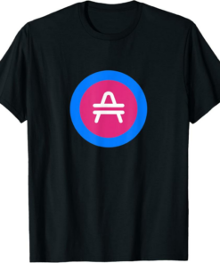 Amp T-Shirt Blue Cryptocurrency Crypto Trader Gift