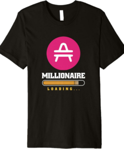 Amp T-Shirt Crypto Millionaire Loading Funny Premium