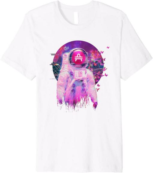 Amp T-Shirt Crypto Moon Man Space Dream Art Premium