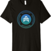 Amp T-Shirt Digital Currency Blue Green Investor Premium